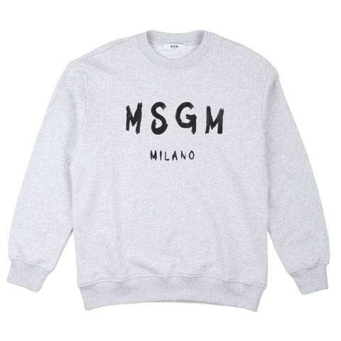 msgm Abbigliamento Felpe grigio mel chiaro / 12A msgm - Abbigliamento - Felpe - Felpe