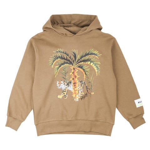 msgm Abbigliamento Felpe khaki / 8A msgm - Abbigliamento - Felpe - Felpe