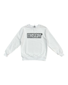 msgm Abbigliamento Felpe MSGM FELPA BIANCA
