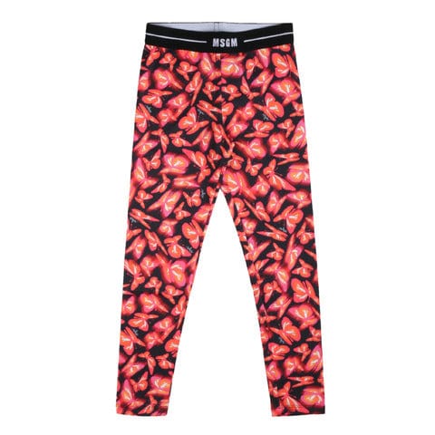msgm Abbigliamento Leggings fuchsia / 4A msgm - Abbigliamento - Leggings - Leggings