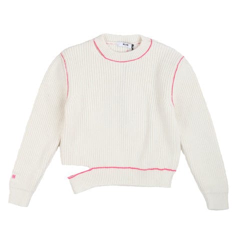 msgm Abbigliamento Maglie cream / 8A msgm - Abbigliamento - Maglie - Maglie