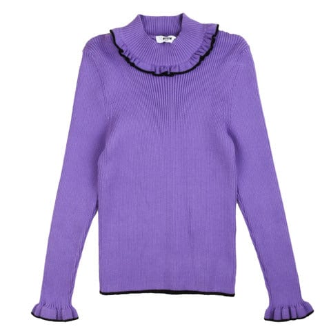 msgm Abbigliamento Maglie lilla / 4A msgm - Abbigliamento - Maglie - Maglie