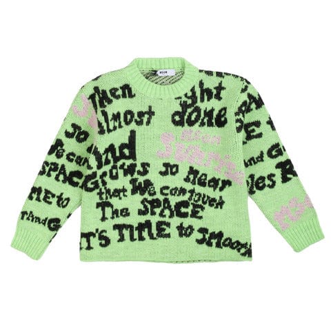 msgm Abbigliamento Maglie lime / 6A msgm - Abbigliamento - Maglie - Maglie