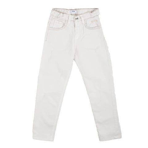 msgm Abbigliamento Pantaloni cream / 4A msgm - Abbigliamento - Pantaloni - Pantaloni