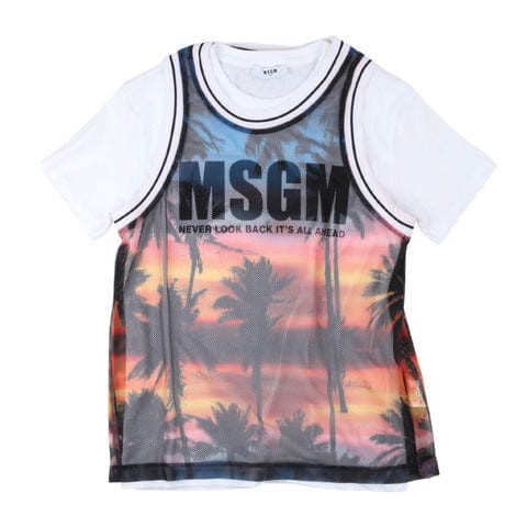 msgm Abbigliamento T-Shirt bianco / 8A msgm - Abbigliamento - T-Shirt - T-shirt