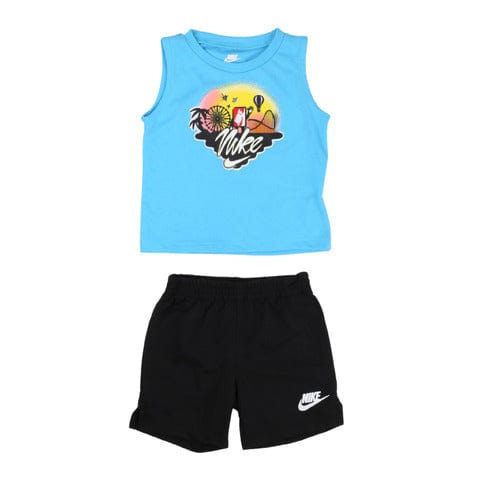 nike Abbigliamento Completi azzurro nero / 12M nike - Abbigliamento - Completi - Completi