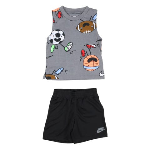 nike Abbigliamento Completi grigio nero / 12M nike - Abbigliamento - Completi - Completi