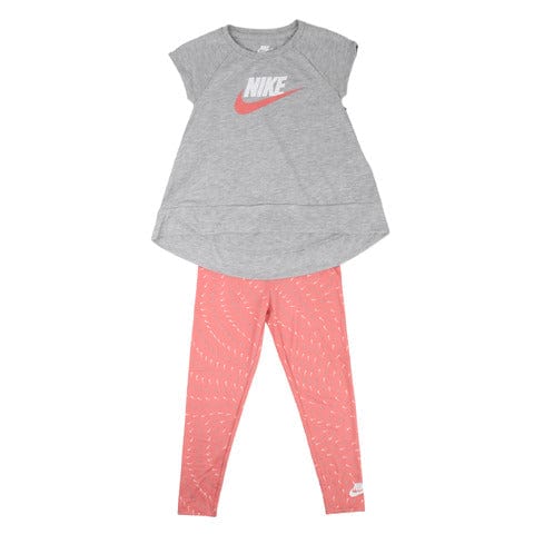 nike Abbigliamento Completi grigio rosa / 5-6A nike - Abbigliamento - Completi - Completi