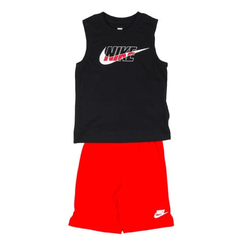nike Abbigliamento Completi nero rosso / 6-7A nike - Abbigliamento - Completi - Completi