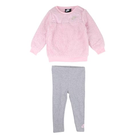 nike Abbigliamento Completi rosa grigio / 12M nike - Abbigliamento - Completi - Completi