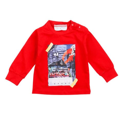 paciotti Abbigliamento T-Shirt rosso / 6M paciotti - Abbigliamento - T-Shirt - T-shirt