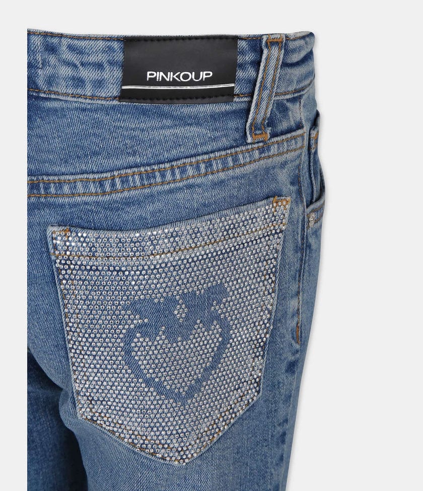 pinko Abbigliamento Jeans Pinko Jeans con pietre bambina