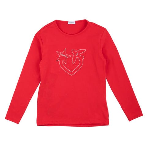 pinko Abbigliamento T-Shirt beige / 8A pinko - Abbigliamento - T-Shirt - T-SHIRT MANICA LUNGA