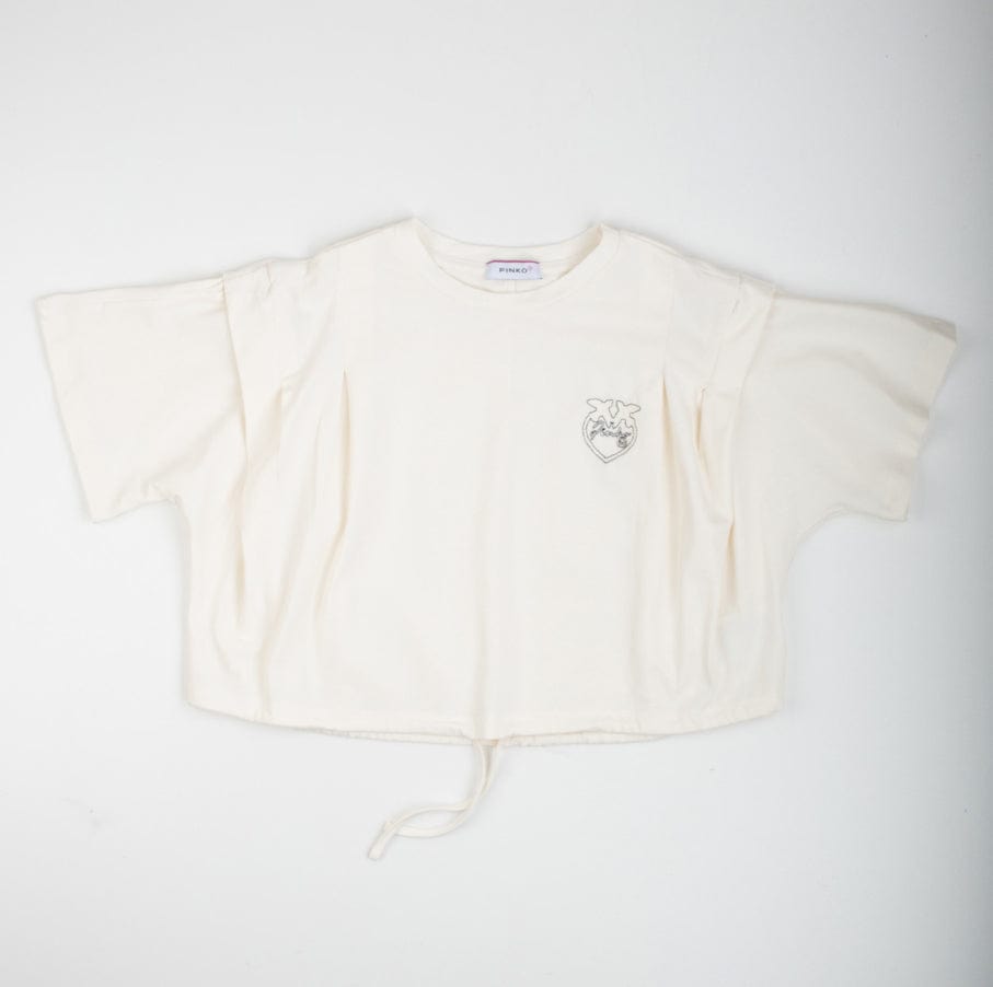 pinko Abbigliamento T-shirt Bianco Panna / 16A Pinko T Shirt