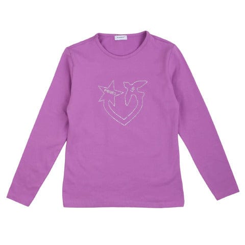 pinko Abbigliamento T-Shirt fucsia / 8A pinko - Abbigliamento - T-Shirt - T-SHIRT MANICA LUNGA