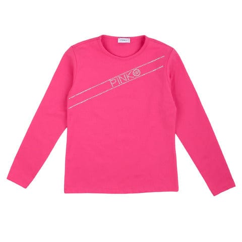 pinko Abbigliamento T-Shirt fucsia / 8A pinko - Abbigliamento - T-Shirt - T-SHIRT MANICA LUNGA