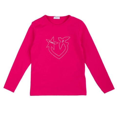 pinko Abbigliamento T-Shirt lilla / 8A pinko - Abbigliamento - T-Shirt - T-SHIRT MANICA LUNGA