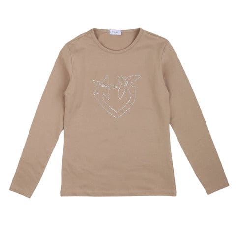 pinko Abbigliamento T-Shirt rosso / 8A pinko - Abbigliamento - T-Shirt - T-SHIRT MANICA LUNGA