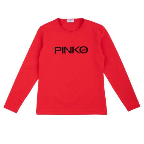 pinko Abbigliamento T-Shirt rosso / 8A pinko - Abbigliamento - T-Shirt - T-SHIRT MANICA LUNGA