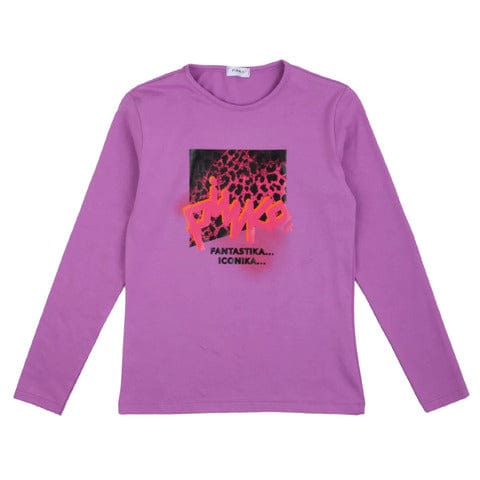 pinko Abbigliamento T-Shirt viola / 8A pinko - Abbigliamento - T-Shirt - T-SHIRT MANICA LUNGA