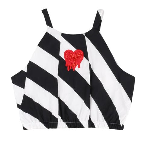 pinko abbiglimento Top bianco nero / S pinko - abbiglimento - Top - Top