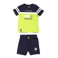 sergio tacchini Abbigliamento Completi lime / 12M sergio tacchini - Abbigliamento - Completi - Completi