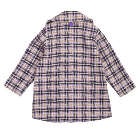 trussardi Abbigliamento Cappotti E Giubbini check lillac / 6A trussardi - Abbigliamento - Cappotti E Giubbini - Cappotti