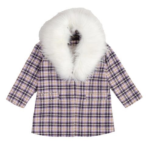 trussardi Abbigliamento Cappotti E Giubbini check lillac / 6A trussardi - Abbigliamento - Cappotti E Giubbini - Cappotti