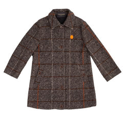 trussardi Abbigliamento Cappotti E Giubbini check orange / 6A trussardi - Abbigliamento - Cappotti E Giubbini - Cappotti
