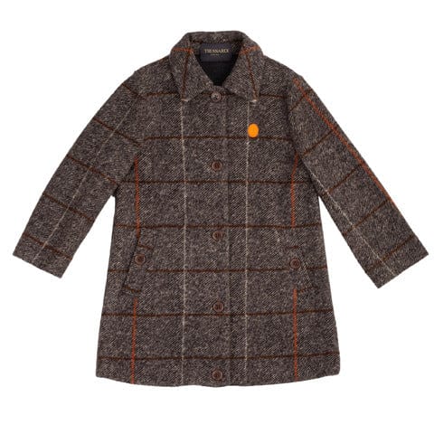 trussardi Abbigliamento Cappotti E Giubbini check orange / 6A trussardi - Abbigliamento - Cappotti E Giubbini - Cappotti