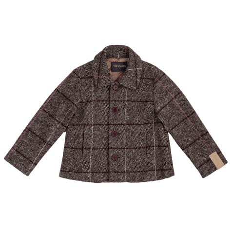 trussardi Abbigliamento Cappotti E Giubbini check pink royal / 6A trussardi - Abbigliamento - Cappotti E Giubbini - Cappotti