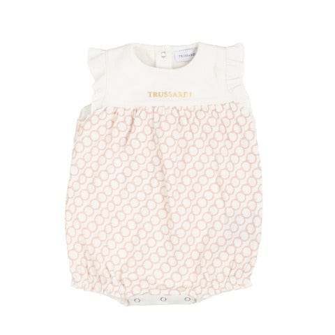 trussardi Abbigliamento Tutine pink logo round / 3/6M trussardi - Abbigliamento - Tutine - Tutine