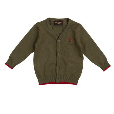 trussardi abbiglimento Cardigan green m r / 18M trussardi - abbiglimento - Cardigan - Cardigan