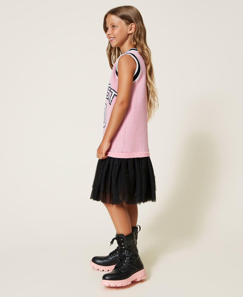 Twinset Abbigliamento Abiti Twinset abito con tulle bambina