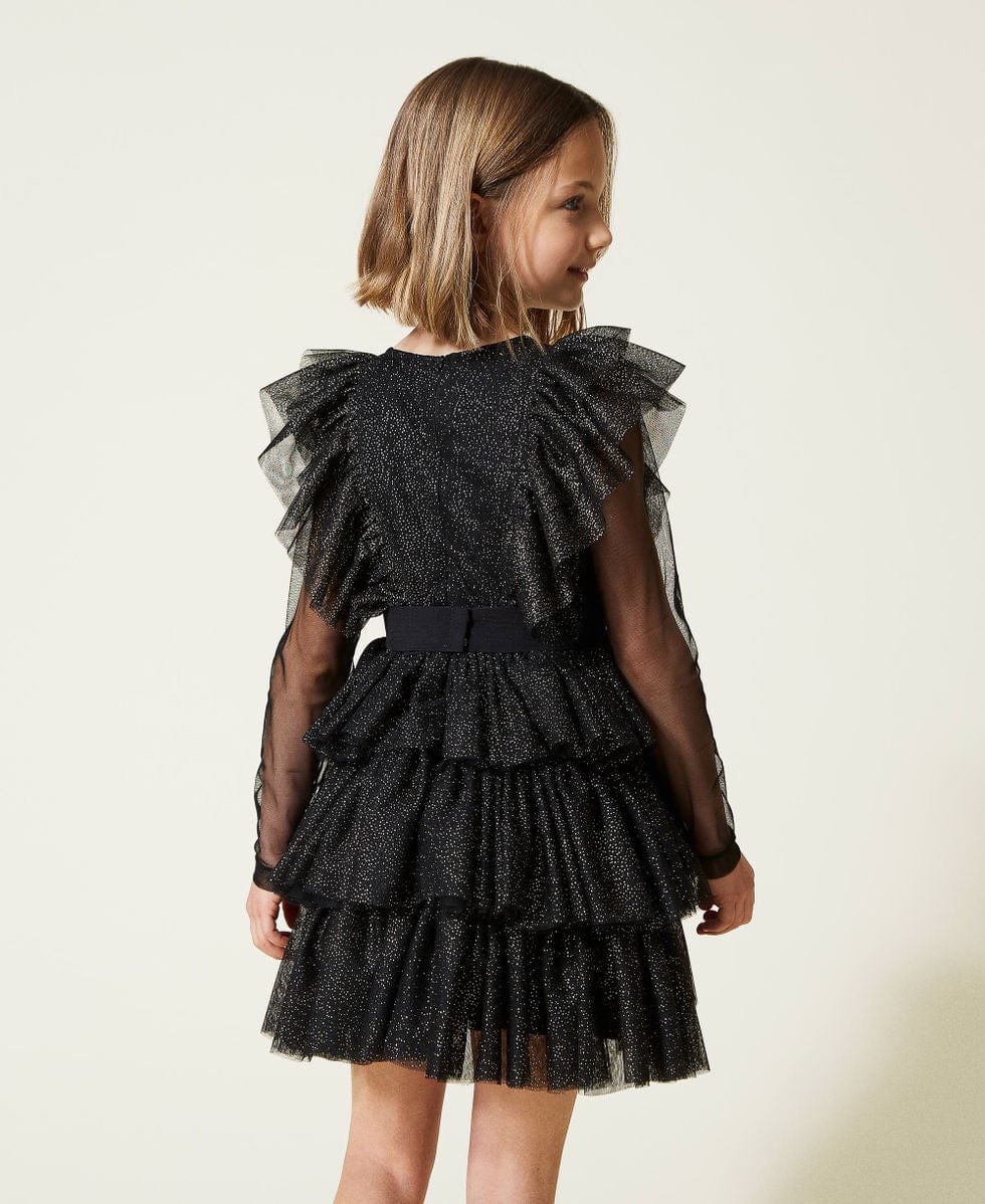 Twinset Abbigliamento Abiti Twinset abito glitter elegante per bambina e ragazza