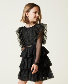 Twinset Abbigliamento Abiti Twinset abito glitter elegante per bambina e ragazza