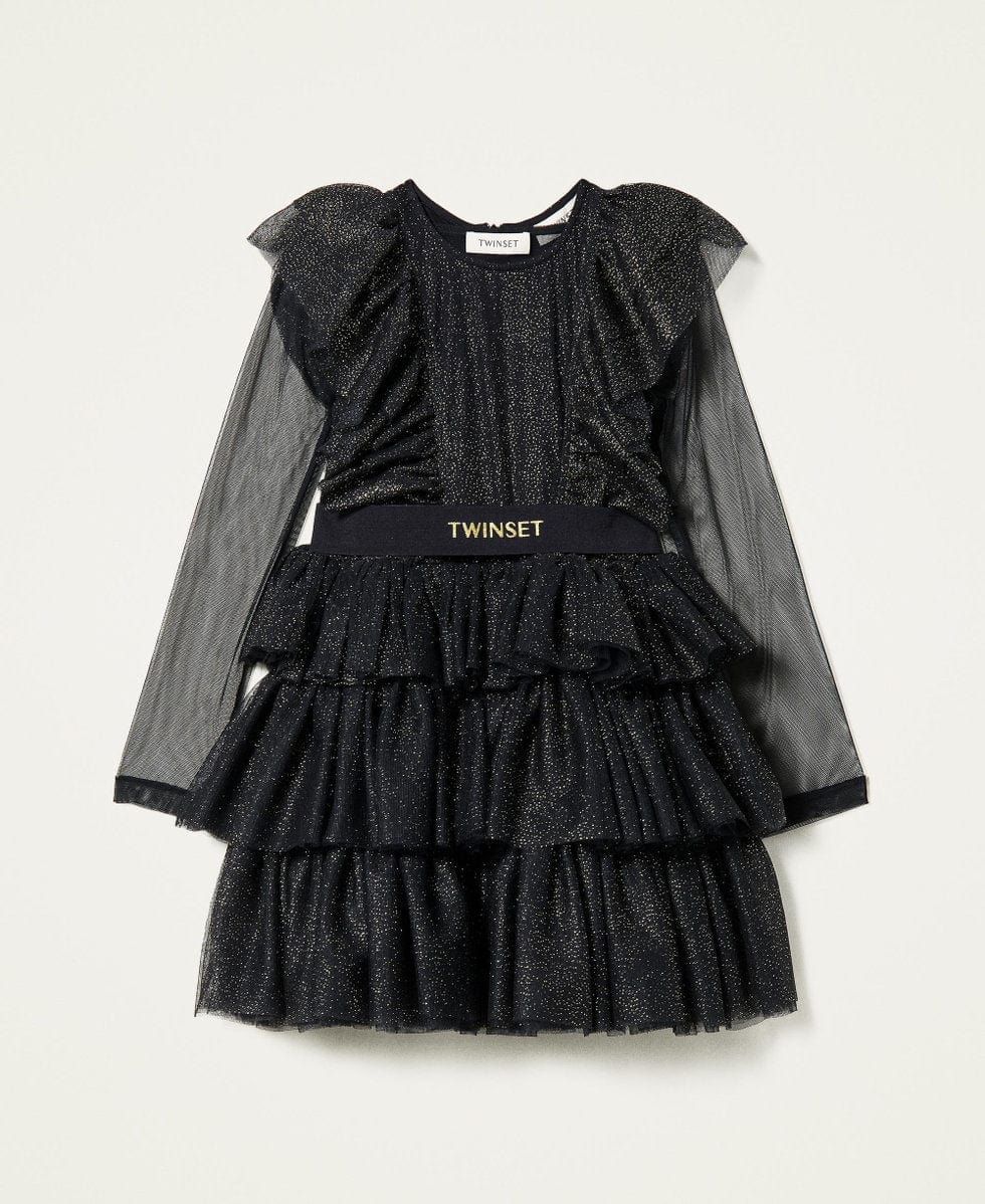 Twinset Abbigliamento Abiti Twinset abito glitter elegante per bambina e ragazza
