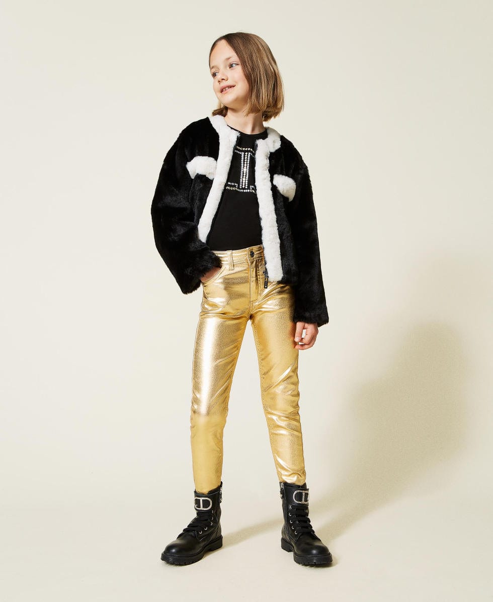 Twinset Abbigliamento Giacche Twinset pelliccia sintetica bambina fino a 14 anni