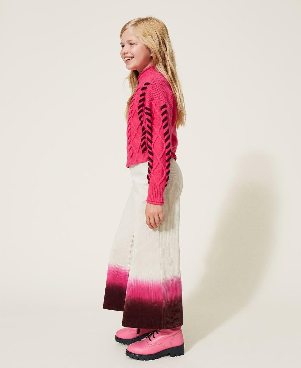 Twinset Abbigliamento Pantaloni Twinset Pantalone a palazzo bambina